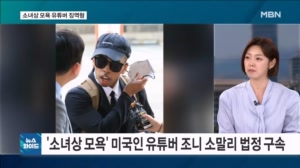 '소녀상 모욕' 조니 소말리, 징역 6개월에 법정 구속…재판부 "법질서 심각하게 무시" [뉴스와이드]