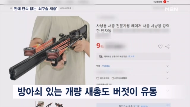 총기 맞먹는 