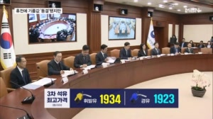 휴전에 3차 최고가 일단 동결…서울 경유값 2천 원 돌파