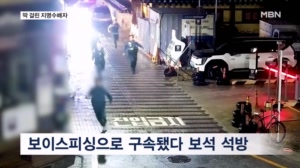 차량 조회해 보니 '지명수배자'…경찰과 새벽 도주극 끝에 다시 철창행