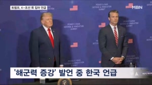트럼프, 한국과 조선 협력 거론…'미국 밖 함정 구매' 여지