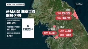 '여의도 10배' 군 보호구역 풀린다…수도권·최전방 대거 포함