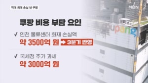 '과징금 6천억 고스란히' 쿠팡, 상반기 적자만 1조…화재 손실도 3500억