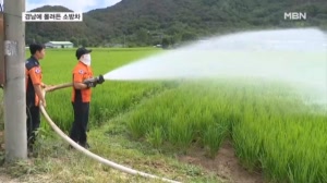 경남에 물탱크 200대 떴다…가뭄 해소 총력