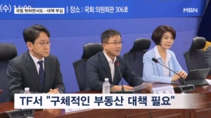 들끓는 부동산 민심에 TF 띄운 여당…"윤석열·오세훈 탓"