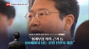 [단독] "청와대에 김승원 회계부정 등 100페이지 탄원서 전달"