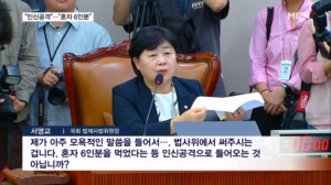 "혼자 6인분" "인신공격"…법사위 국감은 '난장판'