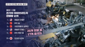 전기차 치킨게임 승자는 중국?…글로벌 톱20 중 중국차 17개, 한국차 0개