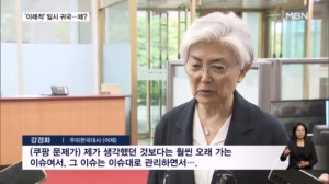 강경화 주미대사 이례적 귀국…"쿠팡, 생각보다 오래가는 이슈"