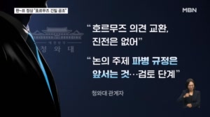 한-프 정상, '호르무즈 연대' 의견 교환…청와대 "파병, 결정된 것 없어"