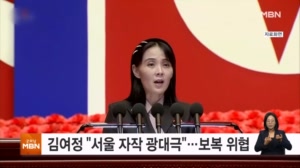 김여정 'DMZ 북한 지뢰' 군 발표에 "서울 자작 광대극"