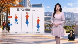[날씨] 출근길 쌀쌀해요…내일까지 아침 기온 '뚝'