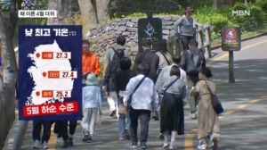 서울 낮 기온 27도…때 이른 4월 더위 기승