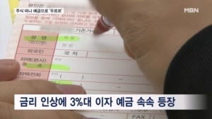 "롤러코스피에 질렸어요" 3%대 이자 등장에 35조 예금으로