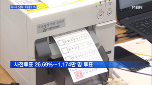 전국 1만 9천여 명 투표…자가격리자...