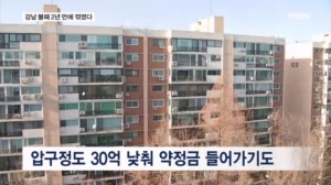 백기 든 강남 아파트값 2년 만에 하락…"부동산 판 돈 주식으로"