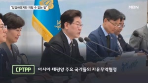 이 대통령 "CPTPP, 답답하겠지만 피할 수 없는 일"