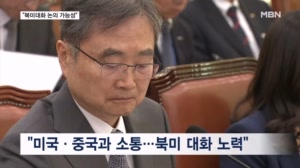 김정은 방중에 조현 "북미대화 논의 가능성" 정동영 "긍정적 여지"