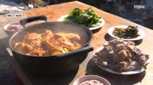 <자연밥상> 자연인표 돼지 머릿고기 김치찌개 & 수육