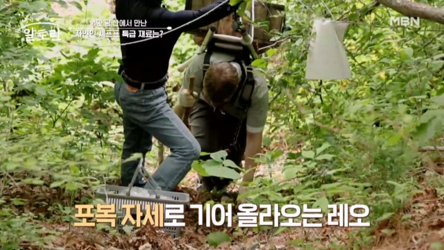 어쩌다 유격훈련 중인 레오 란타.. 15년 차 자연인 셰프가 보여주는 산속 특급 재료는?
