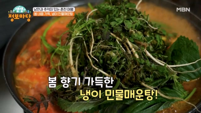 봄 내음 가득한 냉이 민물매운탕과 창훈씨의 락밴드 도전기!