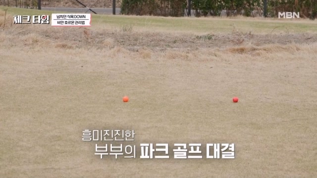 개그맨 배동성 부부, 파크 골프 대결로 재미는 UP 식욕은 DOWN 일석이조 비만 호르몬 잡기