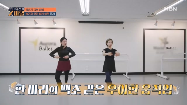 발레가 갱년기 불면증 관리도 된다고???? 배우 이미영의 숨겨진 발레 실력 대공개★