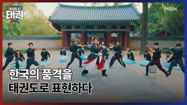한국의 품격을 태권도로 표현하다